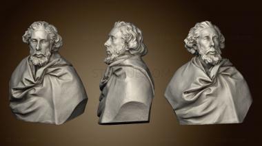 3D model Busto de bronce de Bernat Ferrandis i Badenes (STL)