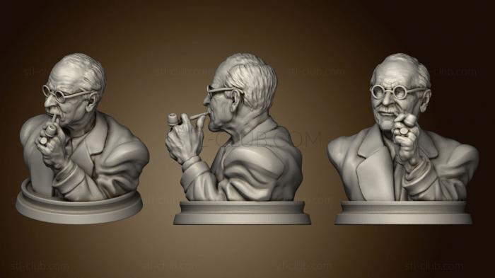 3D model Carl Jung Busto (STL)