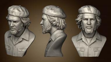 3D model Che Guevara Bust (STL)