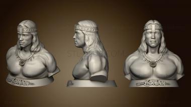 3D model Conan bust (STL)