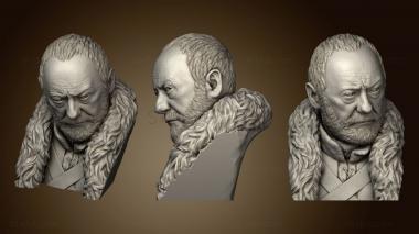 3D model Davos Seaworth from Game of Thrones bust (STL)