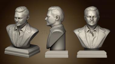 3D model Dicaprio bust (STL)
