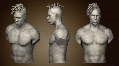 3D мадэль Эрик Киллмонгер из Черной пантеры (STL)