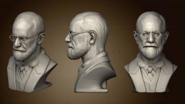 3D model Freud reparado bust (STL)