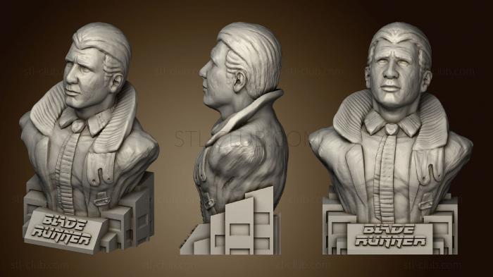 Harrison ford form blade runner bust