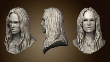 3D model Keira knightley (STL)