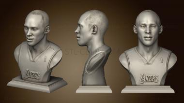 3D model Kobe Bryant Bust (STL)