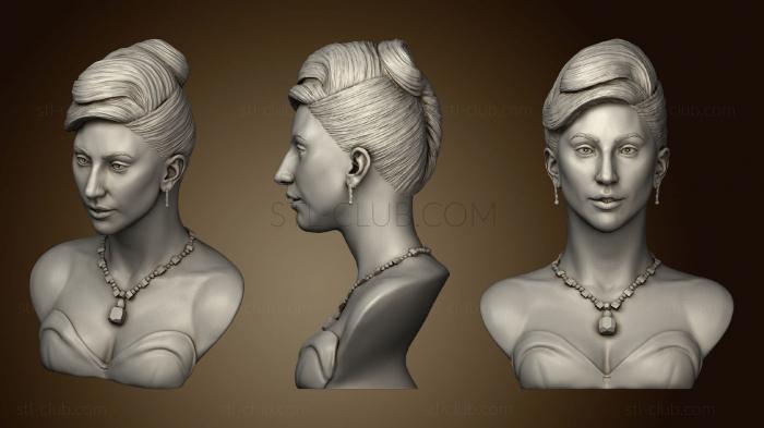 Lady Gaga Bust