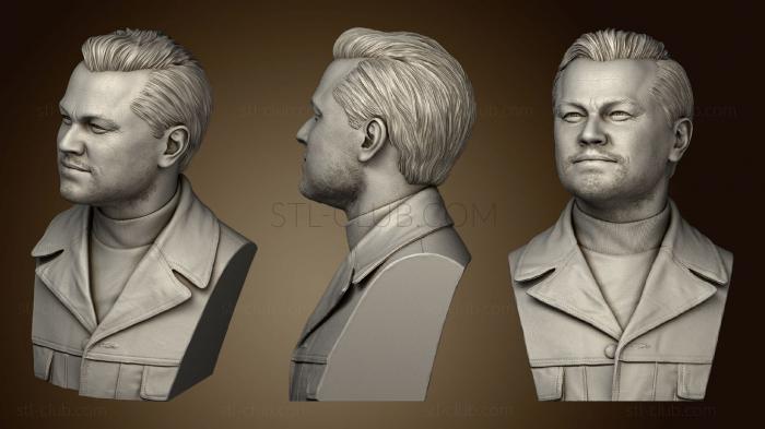 3D model Leonardo Dicaprio from Once Upon A Time in Hollywood (STL)