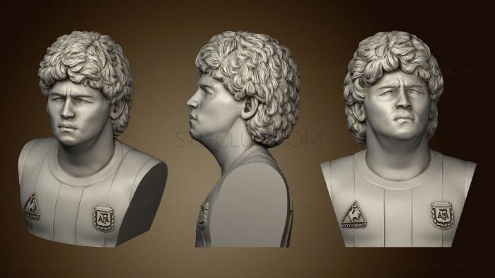 3D model Maradona (STL)