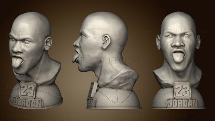 Бюсты и барельефы известных личностей Бюст Майкла Джордана