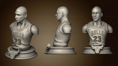 3D model Michael Jordan Busto (STL)