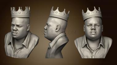 3D model Notorious BIG bust (STL)