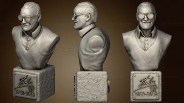 3D model Stan Lee Bust (STL)