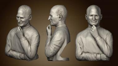 3D model Steve Jobs bust (STL)