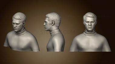 3D model Steve Mc Queen Bust V3 (STL)