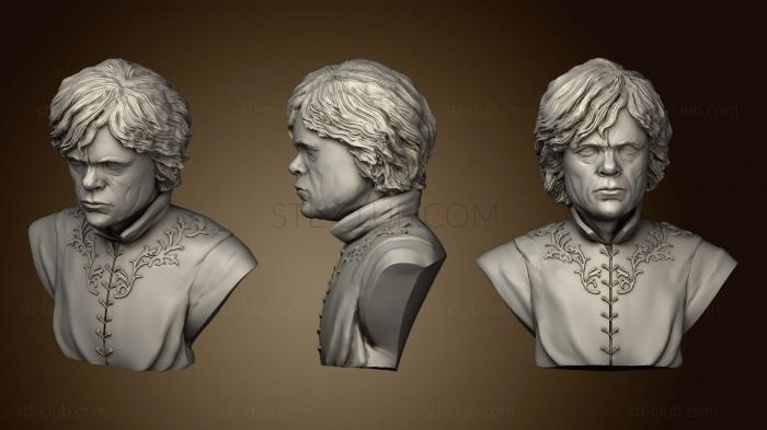 3D model Tyrion Lannister Bust (STL)
