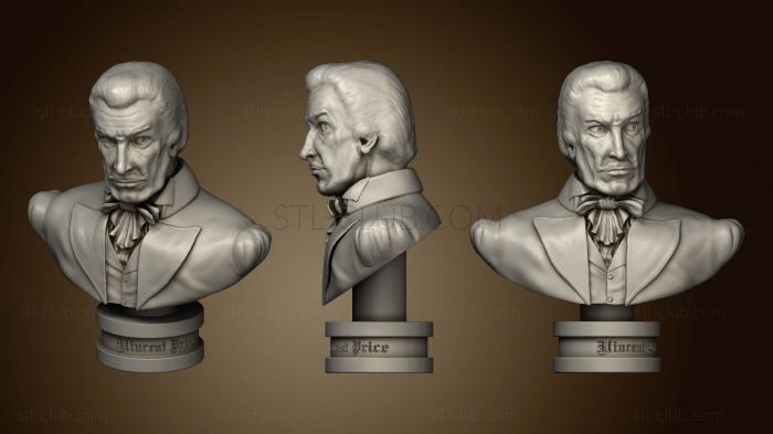 Vincent Price fixed bust