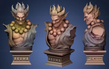 3D model Akuma Street Fighter (STL)