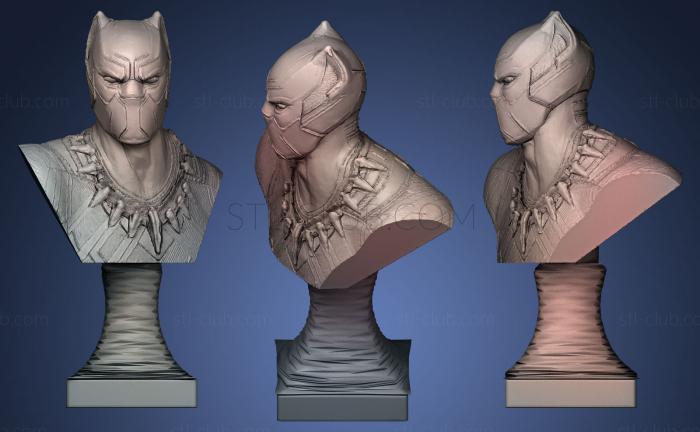 3D model BLACK PANTHER INSPIRITED (STL)