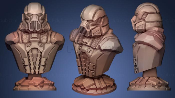 3D мадэль Темный солдат из Мандалорца (STL)