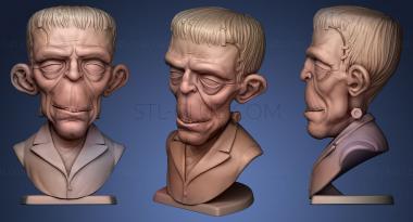 3D model Frankestein big ears (STL)