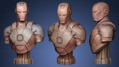 3D model Ironman with podium (STL)