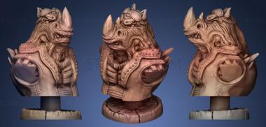 3D model Rober Rollin Rocksteady (STL)