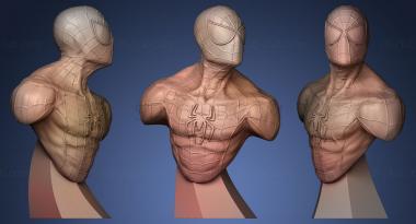 3D мадэль Выражение человека-паука (STL)