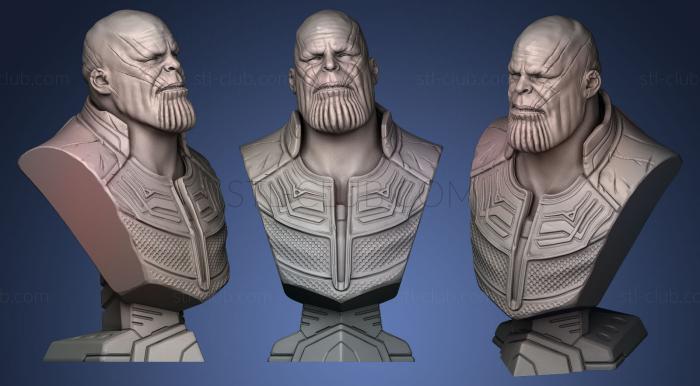 3D model Thanos podium with lines (STL)