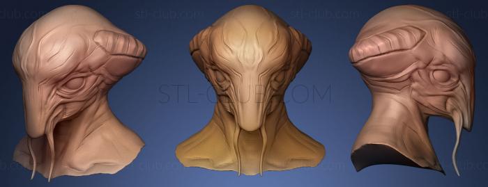 Creature Head Sculpt 12