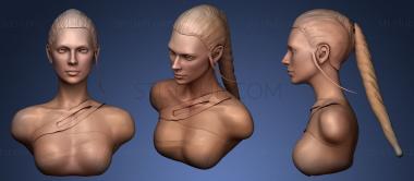 3D model Wonder Woman gal gadot v3 (STL)