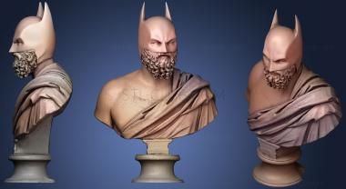 3D model Batman & Wolverine Greek Statue1 (STL)