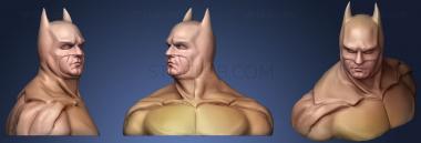 3D модель Бюст Бэтмена и Темного Рыцаря (STL)