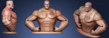 3D model Colossus Bust (High Res) (STL)
