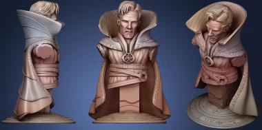 3D model Doctor Strange Bust (STL)