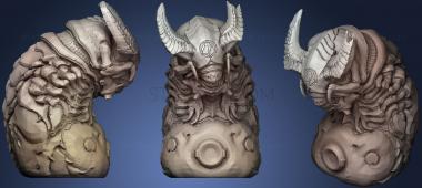 3D модель Гигантский Ритуальный Демонический Плод Гибели (STL)