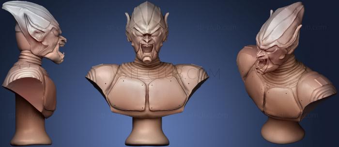 3D model Green Goblin Bust Spider Man 1 3D Printable (STL)