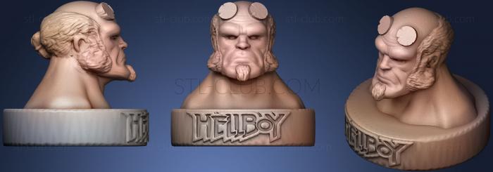 Hellboy Bust With Stand Included