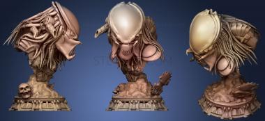 3D model Predator bust  2021 (STL)