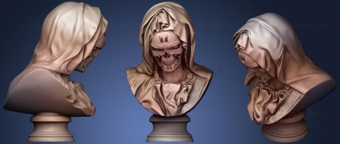 Terminator Mary Bust