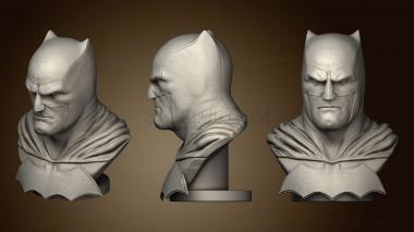 3D model Batman angry bust (STL)