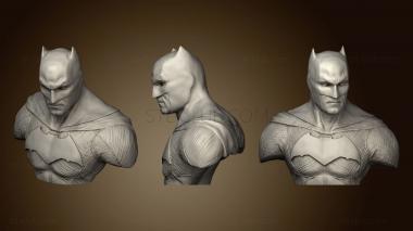 3D мадэль Широкий бюст Бэтмена (STL)