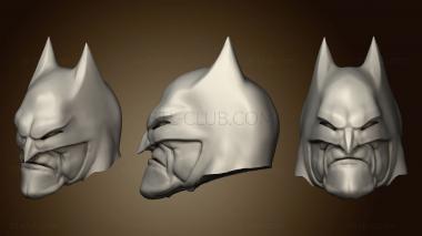 3D модель Классический и Альтернативный Бюст Бэтмена (STL)