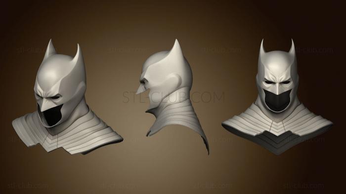 3D модель Бюст Batman Flashpoint Cowl v1 (STL)