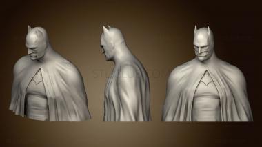 3D мадэль Бюст крестоносца в плаще Бэтмена (STL)