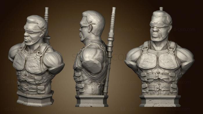 3D model Blade bust (STL)