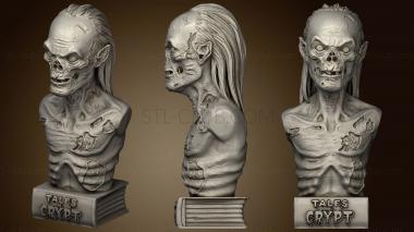 3D model Bust Crypt Keeper Fotis Mint (STL)