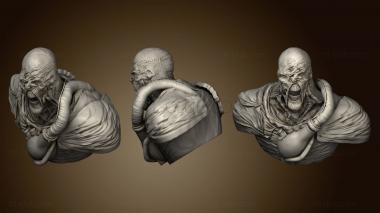 3D model Bust Nemesis Resident Evil (STL)