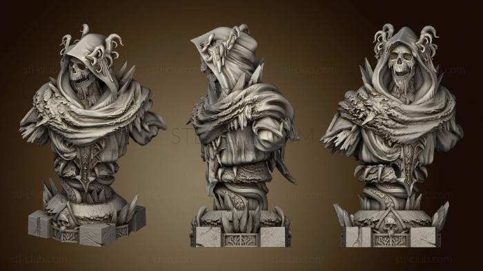 3D model BUST Thirazar (STL)